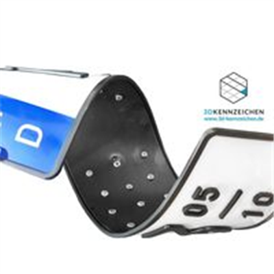 3D Kennzeichen logo