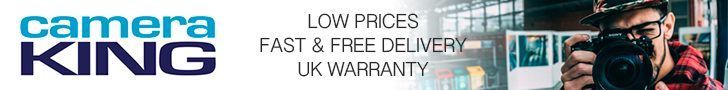 Camera King low prices banner