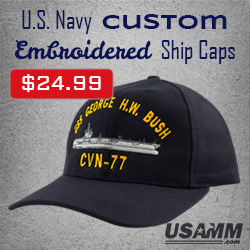 custom navy caps