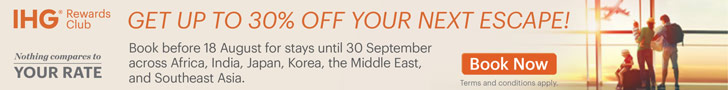 Discount on IHG Hotels