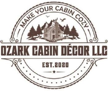 make your cabin cozy ozark cabin decor llc est 2020 logo