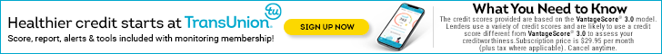 TransUnion — credit monitoring and score tracking