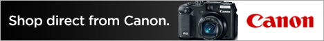 shop direct from Canon banner
