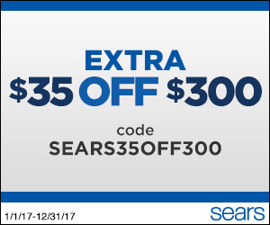 Extra 35 Discount For Order Over 300 At Sears Topcoup Best